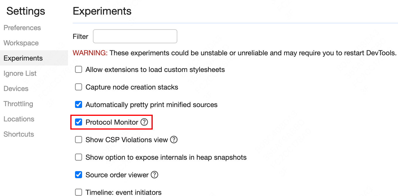 devtools_experiment_settings